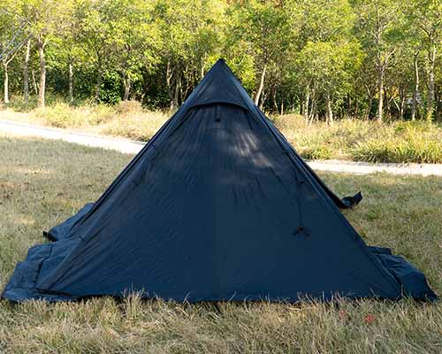 Black Pyramid Tent