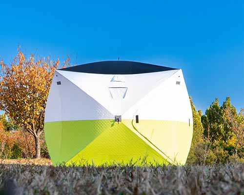 Ultrasonic Quilted Cotton Ice Fishing Tent