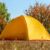 Yellow And White Mountaineering Tent