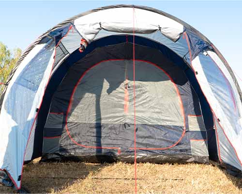 Tibetan Blue Tunnel Tent