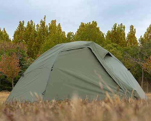 Green Backpacking Tent